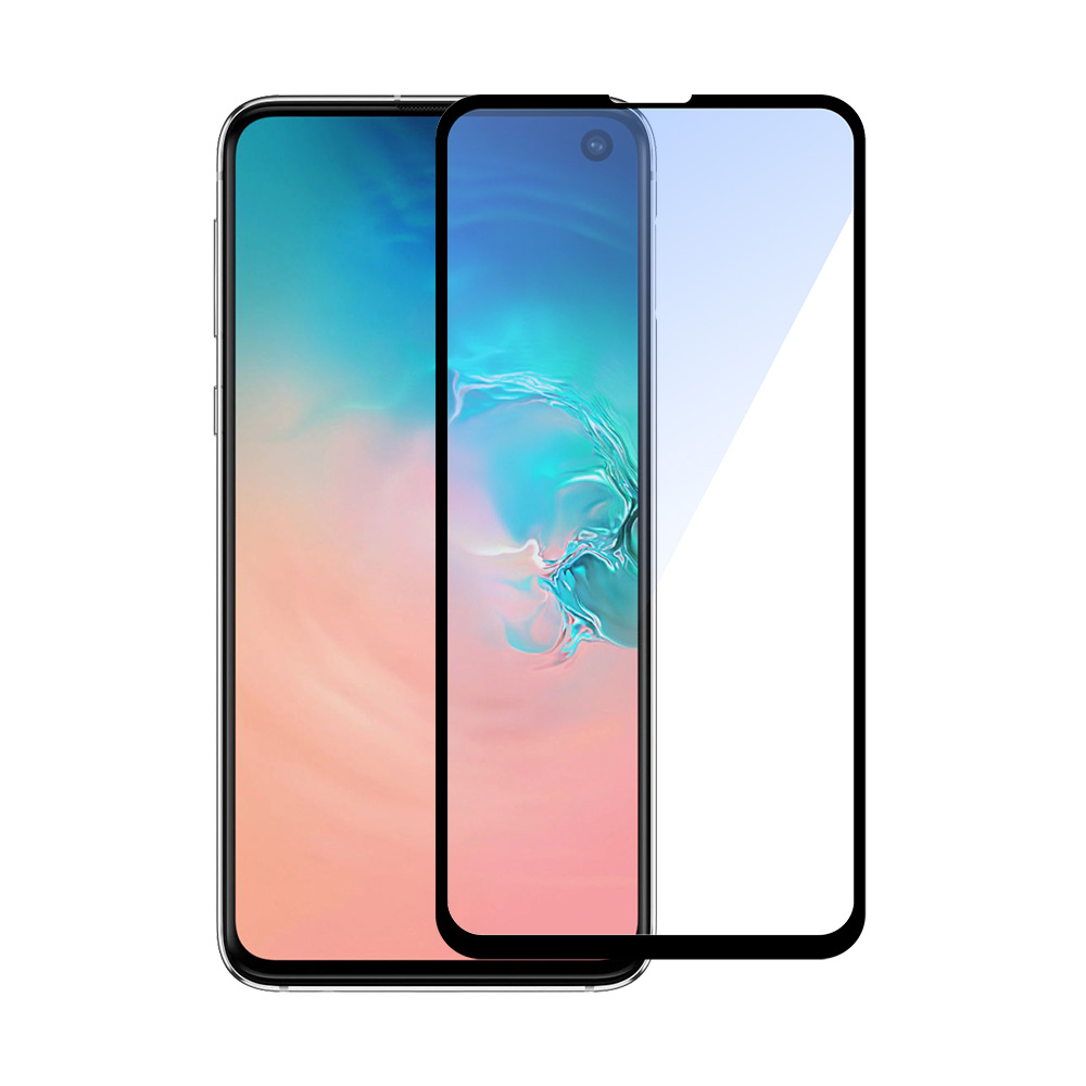 Displayschutzglas Panzerglas für Samsung Galaxy S10e-Schwarz